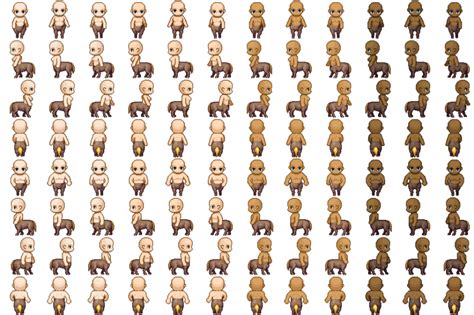 9 Rpg Maker Mv Sprite Sheet Template Template Monster