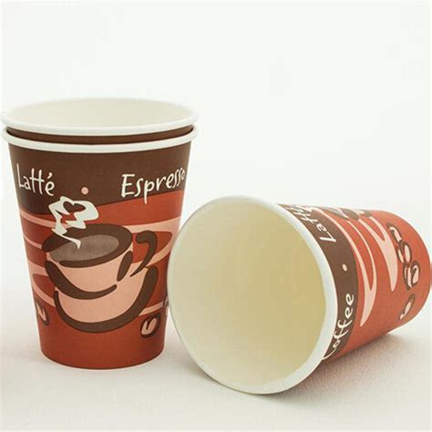 Disposable Single Wall Paper Cup for Hot Drinks 8oz 250ml ...
