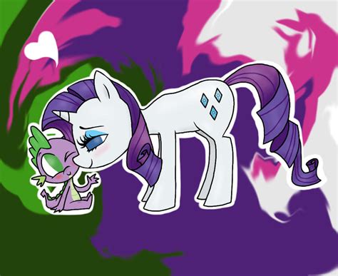 Rarity And Spike By Mariatamayothewierdo On Deviantart