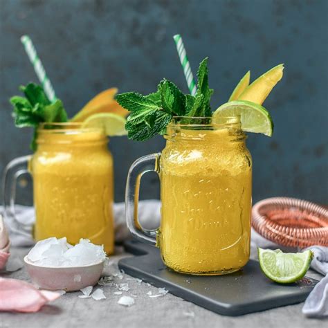 How To Make A Non Alcoholic Mango Mule Mocktail