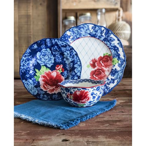 Season 16, episode 1 all in one. The Pioneer Woman Heritage Floral 12-Piece Dinnerware Set ...