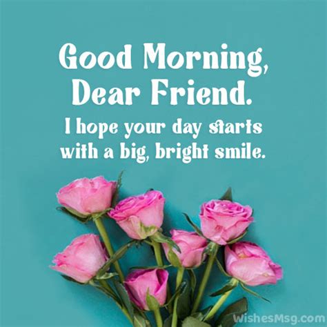 200 Good Morning Messages For Friends Wishesmsg