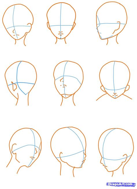 How To Sketch An Anime Face Step 11 Anime Face Drawing Guided