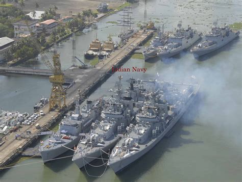 Tarmak007 A Bold Blog On Indian Defence Warships Of Western Fleet In Kochi