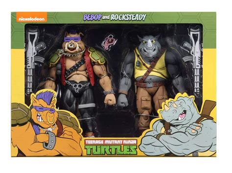 Teenage Mutant Ninja Turtles Bebop And Rocksteady 2 Pack