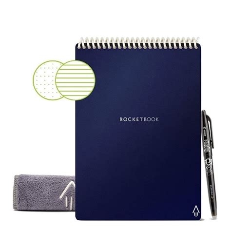 Rocketbook Flip Smart Reusable Notepad Dot Grid And Lined 36 Pages 6