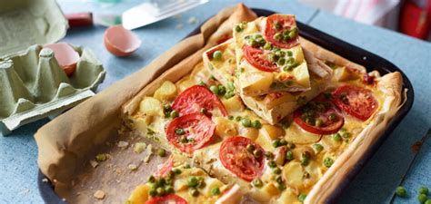 ¿sabías que podías hacer un montón de sándwiches de una tacada? Schnell & einfach Curry-Kartoffel-Quiche mit Tomaten | LIDL Kochen