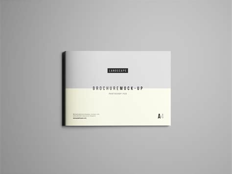 Download Landscape Brochure Mockup PSD