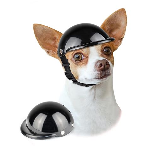 Lesypet Dog Helmet Dog Hat Dog Motorcycle Helmet Safety Hat For Cats