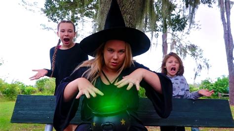 Our Mom Is A Witch Halloween Story Youtube