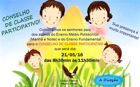 Mensagem Conselho De Classe