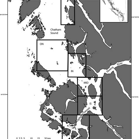The Skeena River Estuary Proposed Development And Distribution Of
