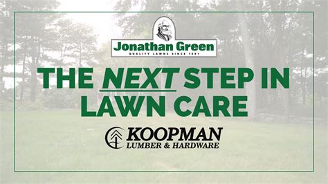 Jonathan Green The Next Step In Lawn Care Youtube