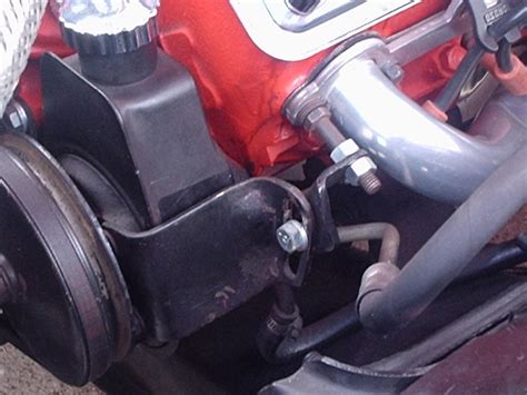 How to remove and replace a power steering pump on a 1997 full size chevy 1500 express van with a 350 ci motor… read more. Power steering mounting options - El Camino Central Forum ...