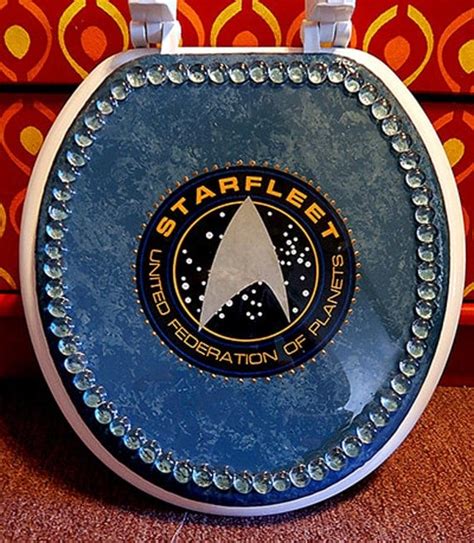 Star Trek Toilet Seat By Toiluxe On Etsy