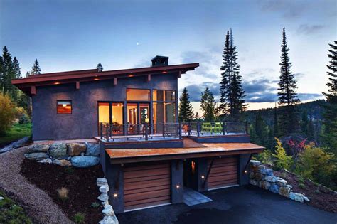 Chalet c6 in lon andes, chile (drn architects). A mountain modern take on the classic ski-in/ski-out ...