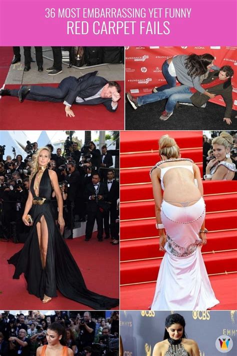 A List Of 36 Most Embarrassing Yet Hilarious Red Carpet Fails That Youâ