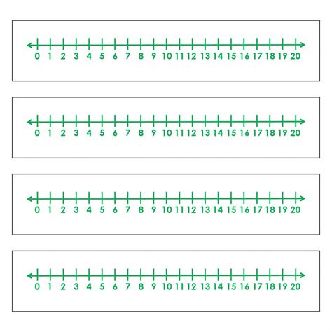 8 Best Images Of Large Printable Number Line To 20 Number Printable
