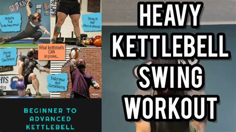 Heavy Kettlebell Training Double Kettlebell Swings Advanced Lunges