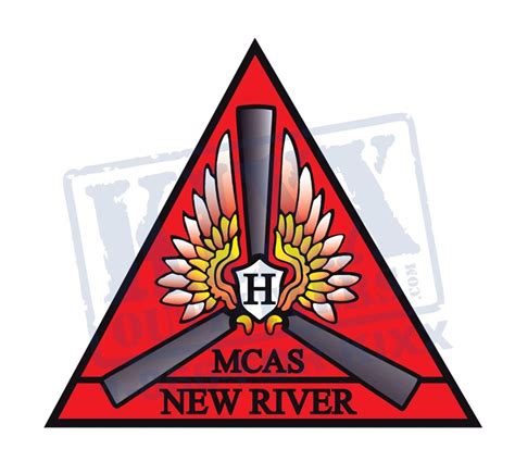 Mcas New River 5in Sticker