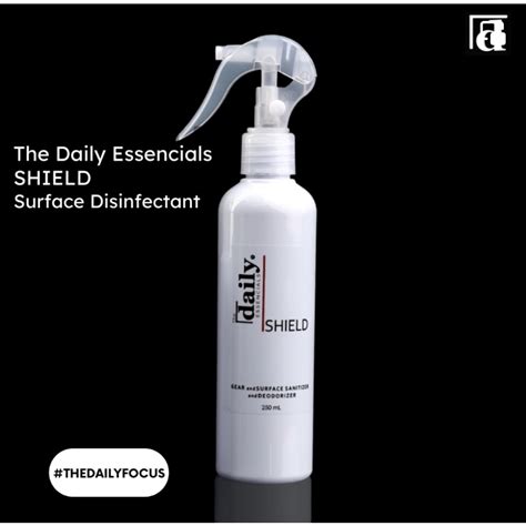 The Daily Essencials Shield Disinfectant Spray 250ml Shopee Philippines