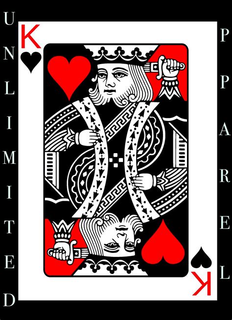 Unlimited King Card King Cards Royalty Etsy