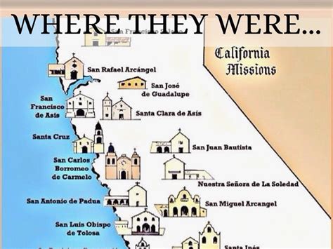 They aren't only useful when it comes to creating lengthy trips simpler but. California Missions Map Printable Reference File Map Of Church Of within California Missions Map ...