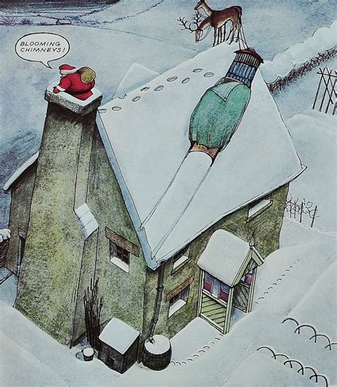Raymond Briggs Father Christmas Christmas Illustration Christmas