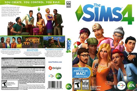 The Sims 4 Pc Cover Cover Addict Free Dvd Bluray Covers And Movie