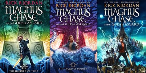 Magnus Chase And The Gods Of Asgard Series 3 Book Set By Rick Riordan