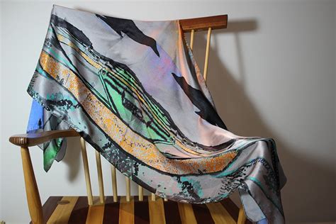 Designer Silk Scarf The Magic Of The Skellig Ring House Of Kerry