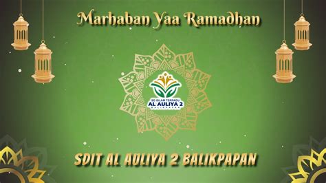 Marhaban Yaa Ramadhan 1444 H Youtube