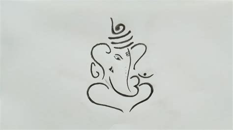 Ganesh Chaturthi Special Drawing Easy Lord Ganesh Drawing For