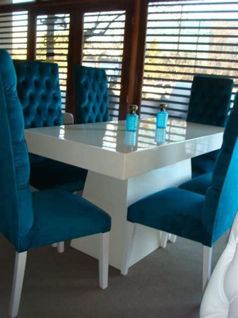 Juego de comedor Moderno | Juegos de comedor modernos, Juego de comedor, Mesa de comedor blanca