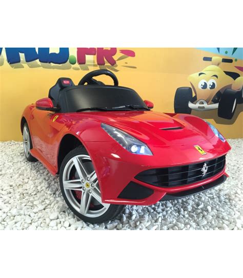 Ferrari F12 12 Volts électrique Pour Enfant Sous Licence Officielle