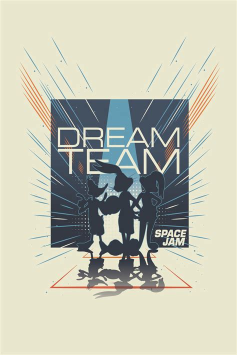 Poster Affiche Space Jam Dream Team Cadeaux Et Merch Europosters