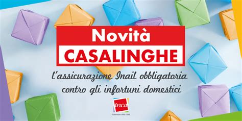 Assicurazione INAIL Casalinghe 2019 Camera Del Lavoro Di Treviso