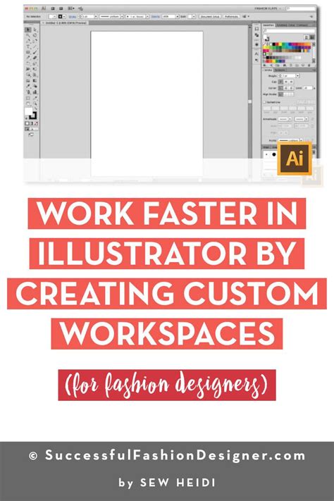 Learn How To Work Faster In Adobe Illustrator By Creating Custom