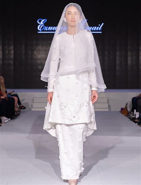 Baju Kurung For Nikaah Minimal Wedding Dress Nikah Dress Wedding Gown Inspiration