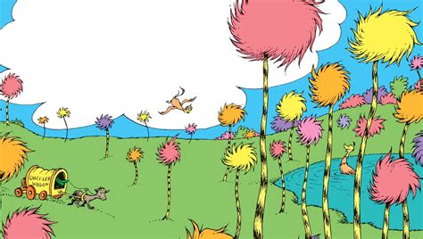 The Lorax Trees Wallpaper