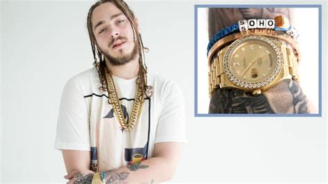 Watch Post Malone On His Insane Jewelry Collection Gq Video Cne