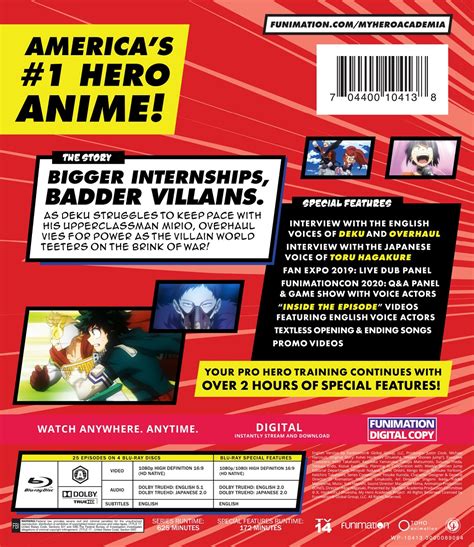 Koop Bluray My Hero Academia Season 04 Complete Collection Blu Ray