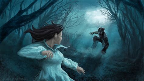 Snow White In The Dark Forest By Atma33 On Deviantart