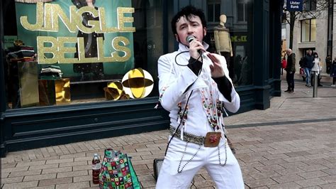 Jelvis Pelvis Rocks Belfast With Suspicious Minds By Elvis Presley Youtube