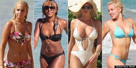 Carol & adrianne busty beach fun. Beach Babes: 100 Hot Celebrity Bikini Bodies (PICTURES ...