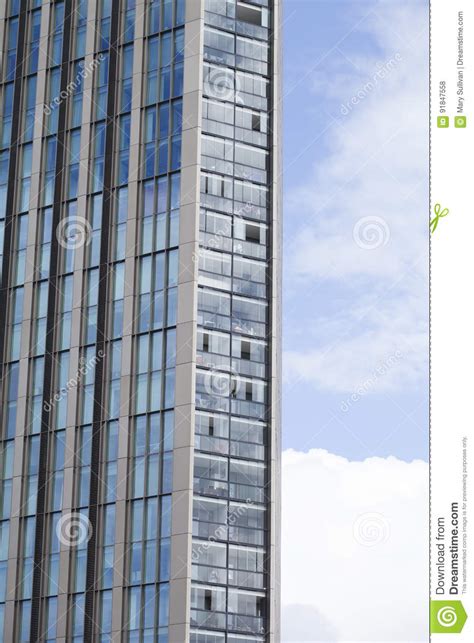 Tall Corporate Office Building Stock Photo Image Of Modern Financial