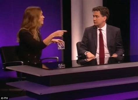 Ed Miliband Mocks Myleene Klass After Clashing Over Labours Mansion