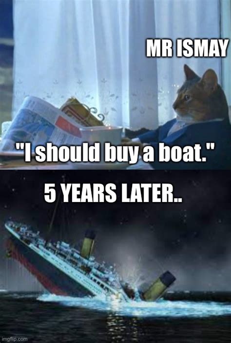 Image Tagged In Memesi Should Buy A Boat Cat Imgflip