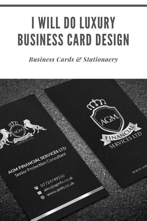nthamali    luxury business card design    fiverrcom