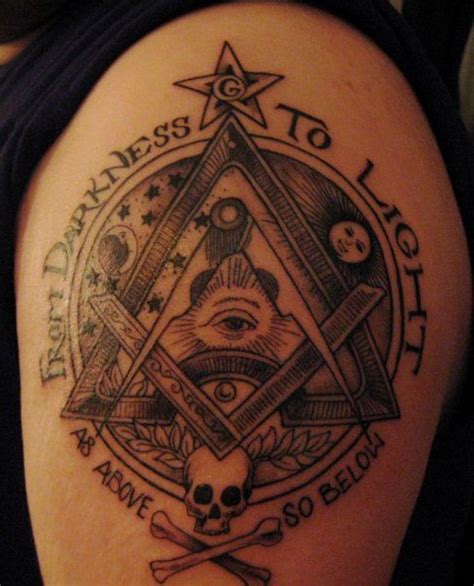 90 Masonic Tattoos For Freemasons Video Masonicfind Masonic